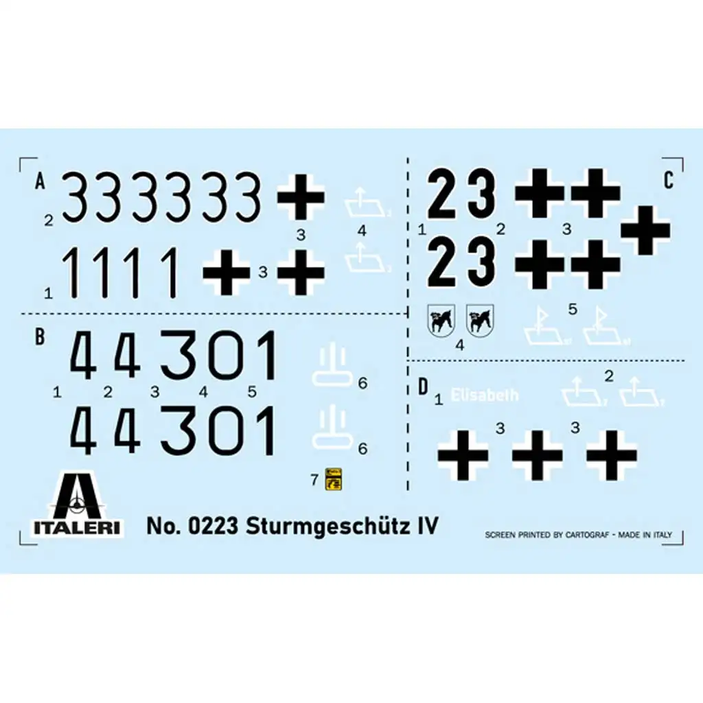Italeri 1/35 Sd.Kfz. 167 Sturmgeschütz IV штурмови танк модел изображение 2
