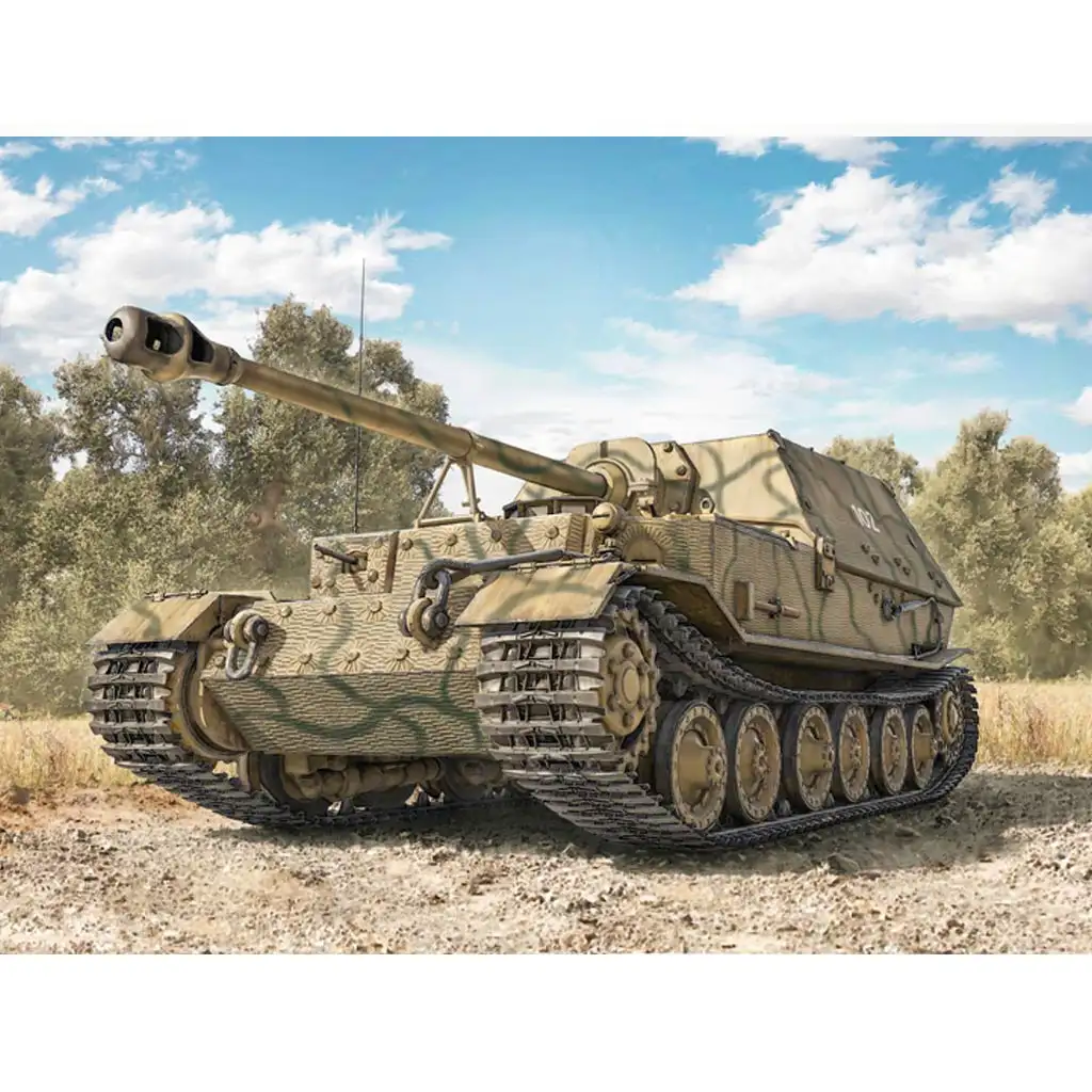 Italeri: 1/35 Sd.Kfz. 184 Elefant танкловец модел изображение 8