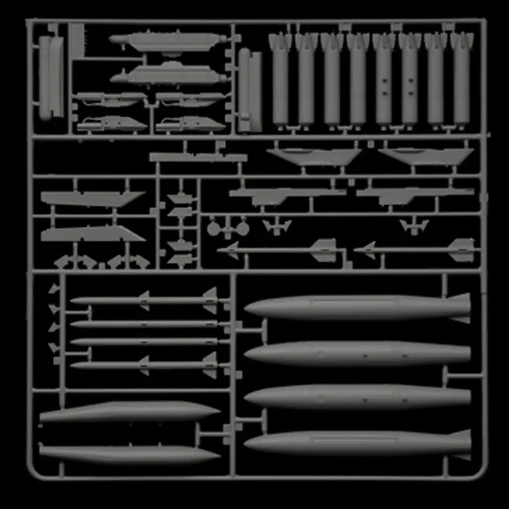 Italeri 1/48 F-16C Fighting Falcon изтребител модел изображение 9