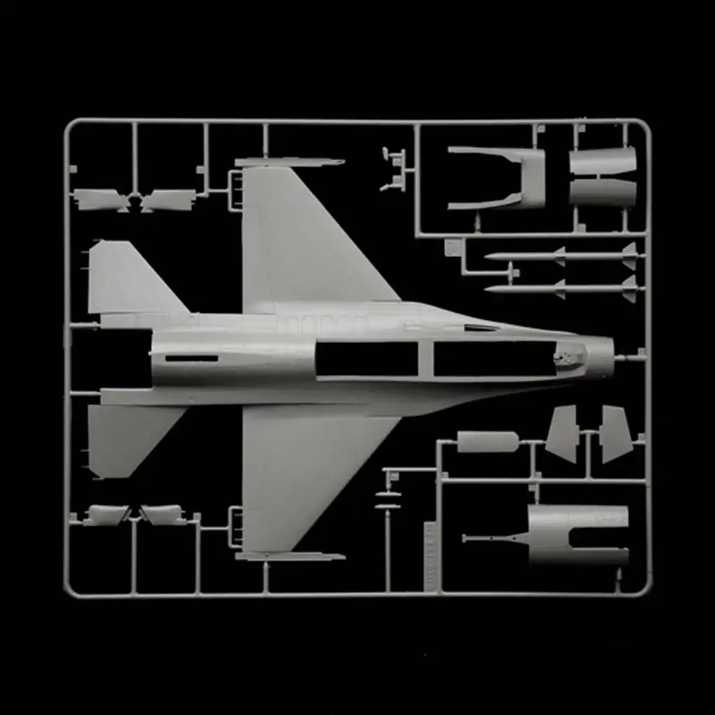 Italeri 1/48 F-16C Fighting Falcon самолетен модел изображение 5