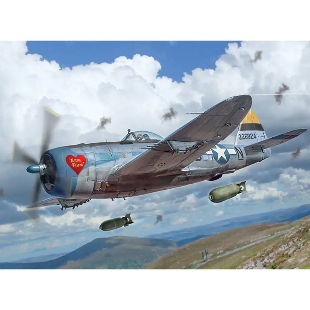 Italeri 1/48 P-47D Thunderbolt модел на самолет изображение 9