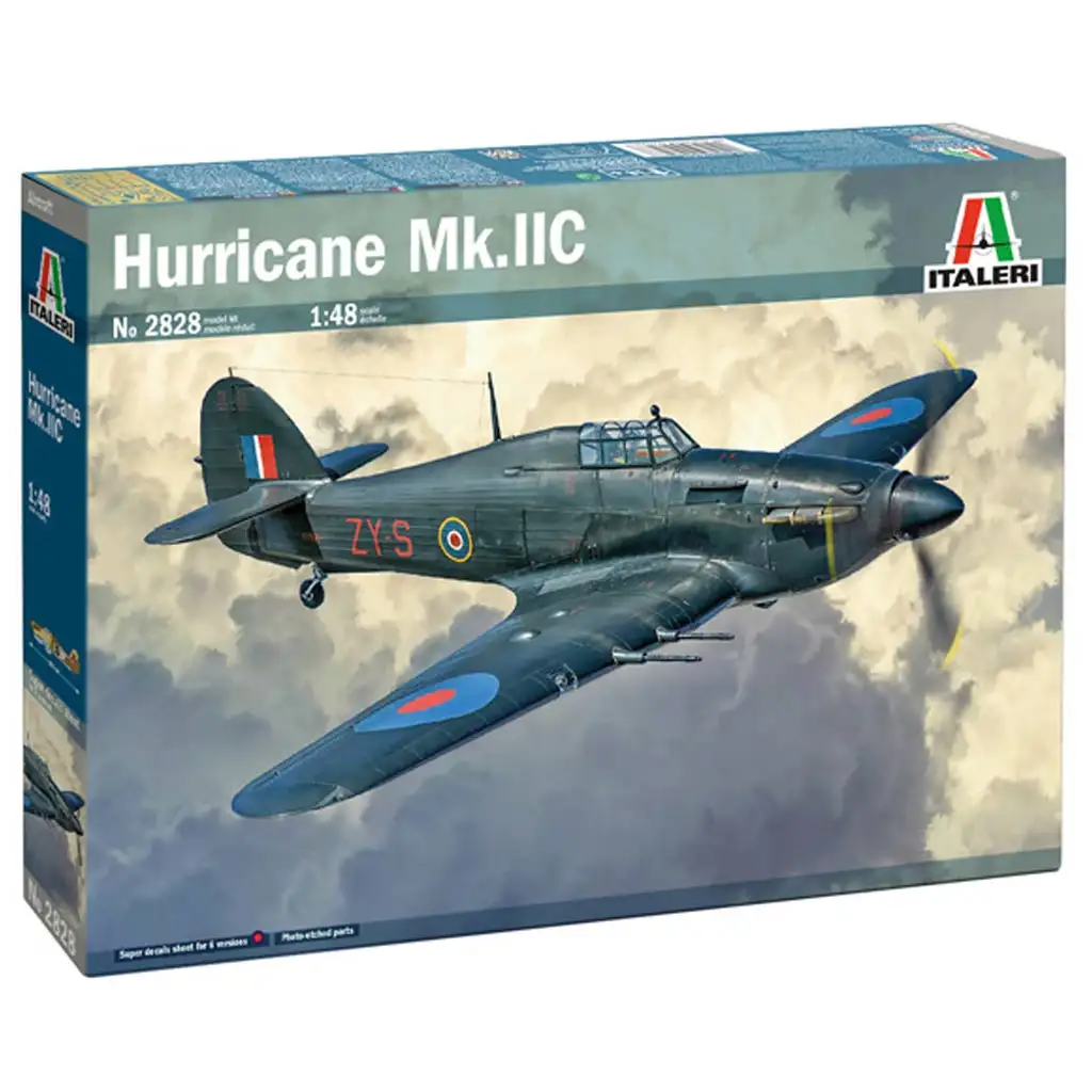 Italeri 1/48 Ураган Mk.IIC модел на самолет изображение 1