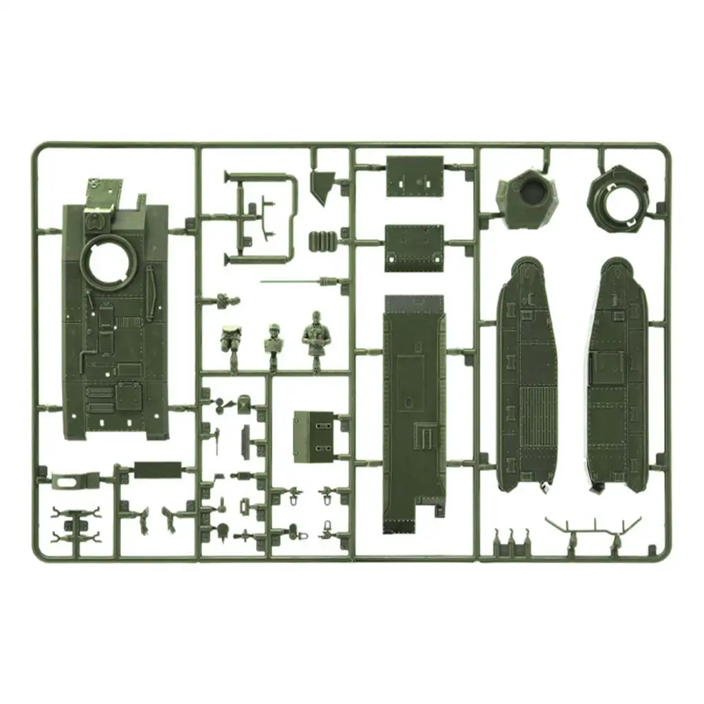 Italeri 1/56 Char B1 Bis танк модел изображение 5