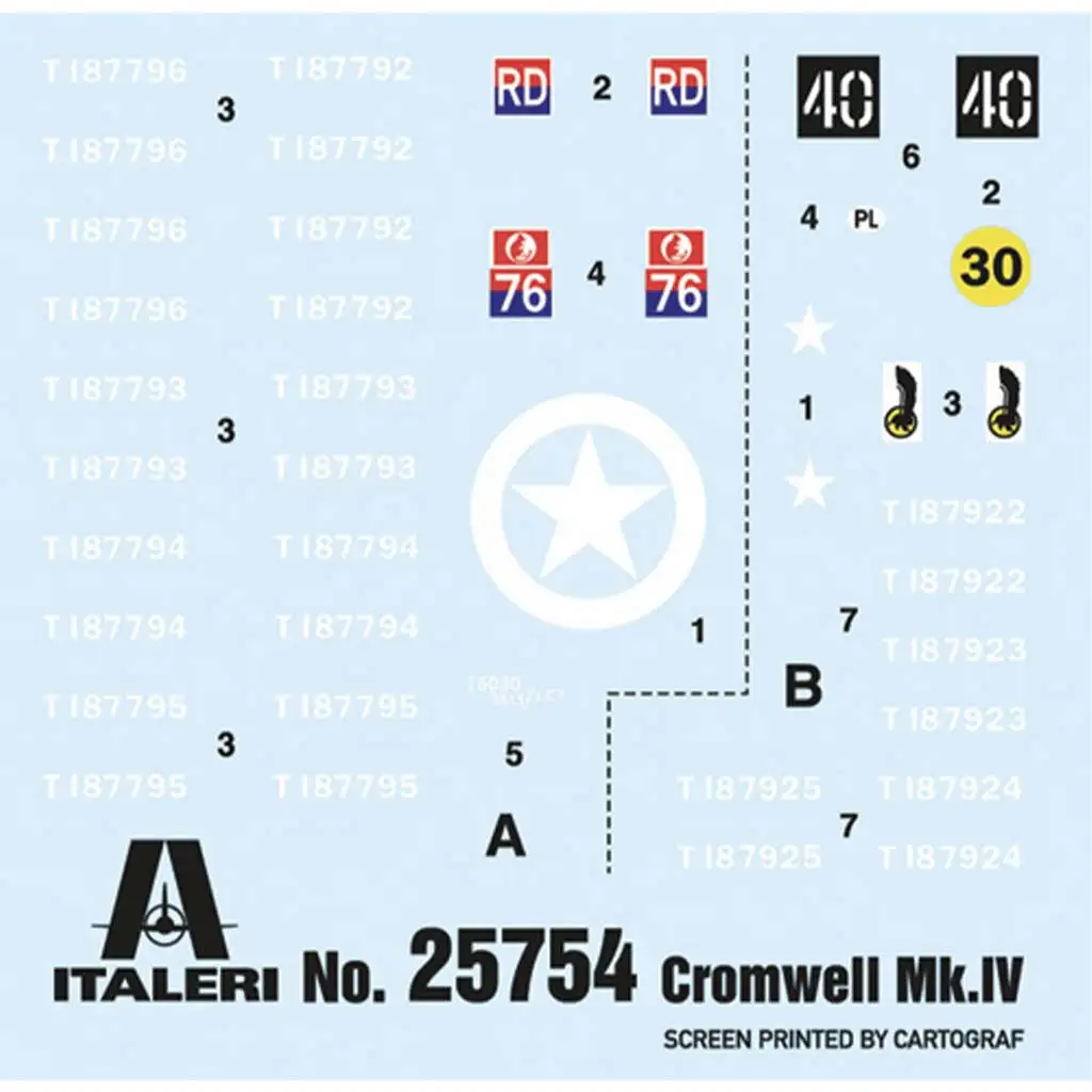 Italeri 1/56 Cromwell Mk. IV танк модел изображение 2