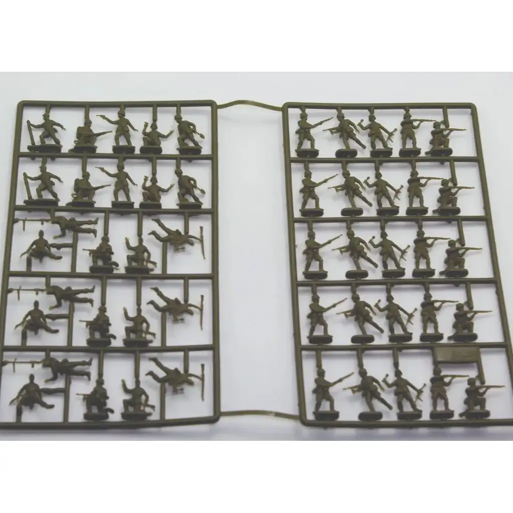 Italeri 1/72 Германски Африкански корпус Немски военни фигурки модел изображение 2