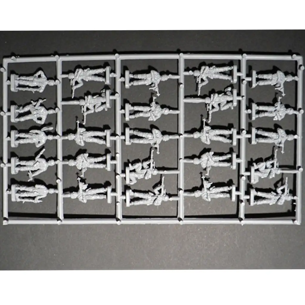 Italeri 1/72 Германски парашутисти Немски военни фигурки модел изображение 2