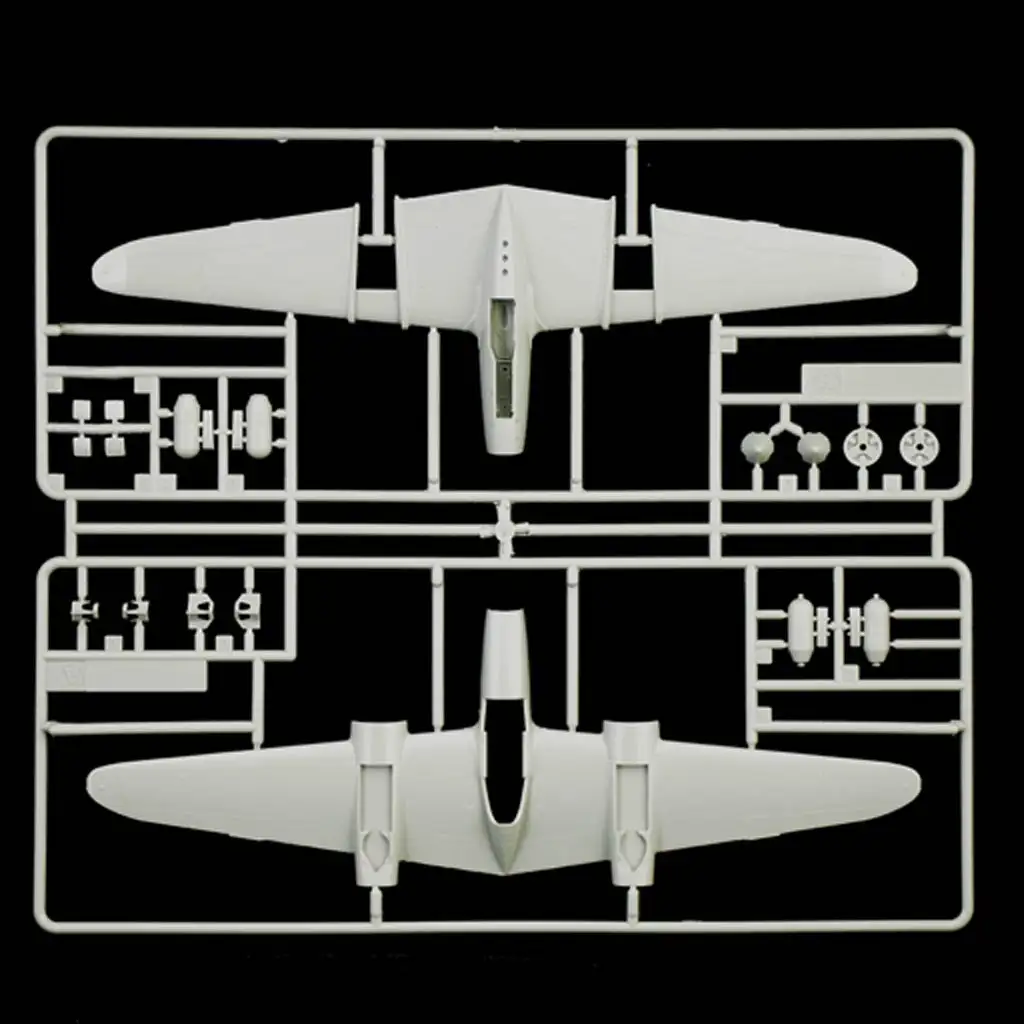 Italeri 1/72 P-38J Lightning самолетен модел изображение 6