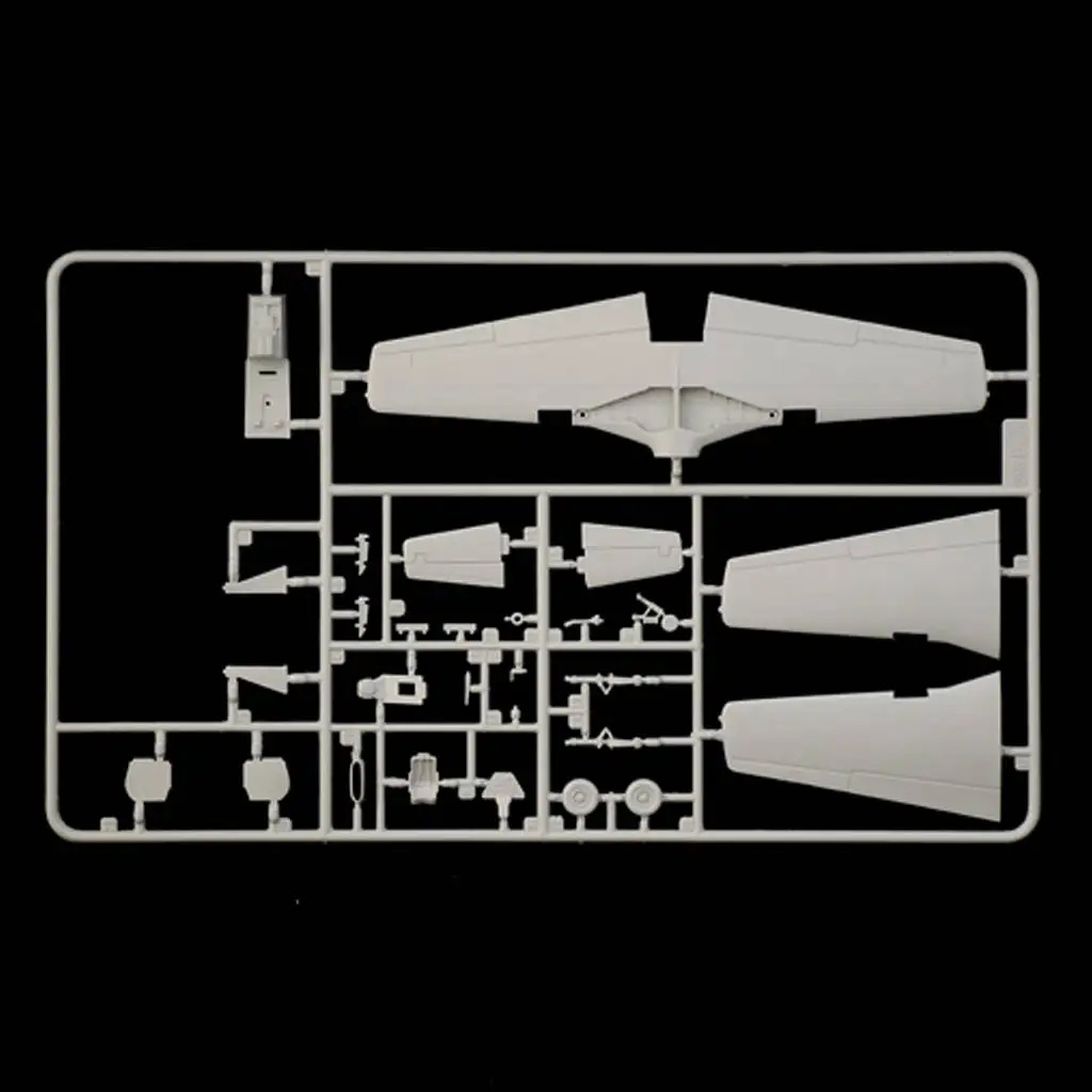 Italeri 1/72 P-51A Mustang изтребител модел изображение 4