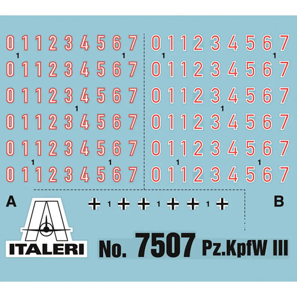 Italeri 1/72 Pz.Kpfw. III Ausf. J танк 2бр. комплект за моделиране изображение 2