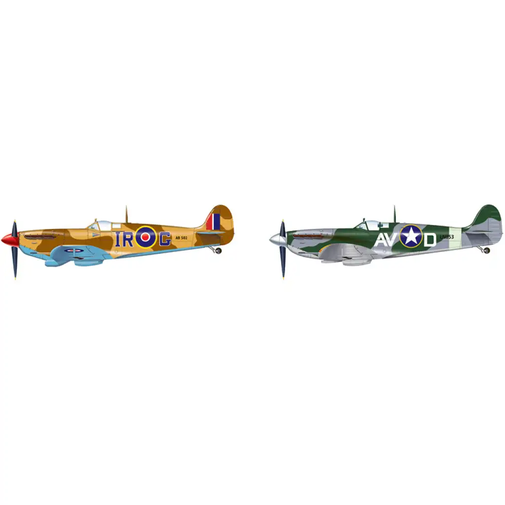 Italeri 1/72 Spitfire Mk. Vb изтребител модел изображение 3