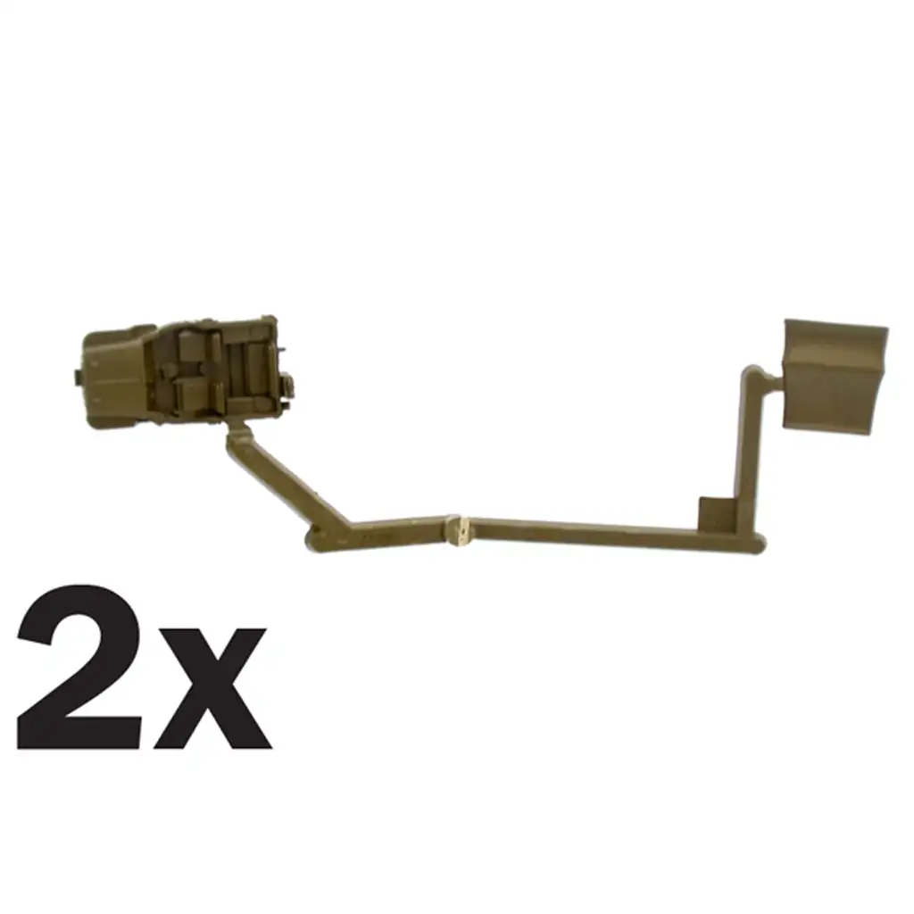 Italeri 1/72 Willys Jeep 1/4 тон 4x4 военни превозни средства 2бр. комплект модел изображение 5