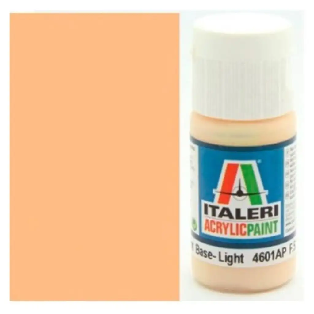 Italeri Flat Skin Tone Light (4601AP) - Матова светла кожа цвят модел боя 20ml изображение 1