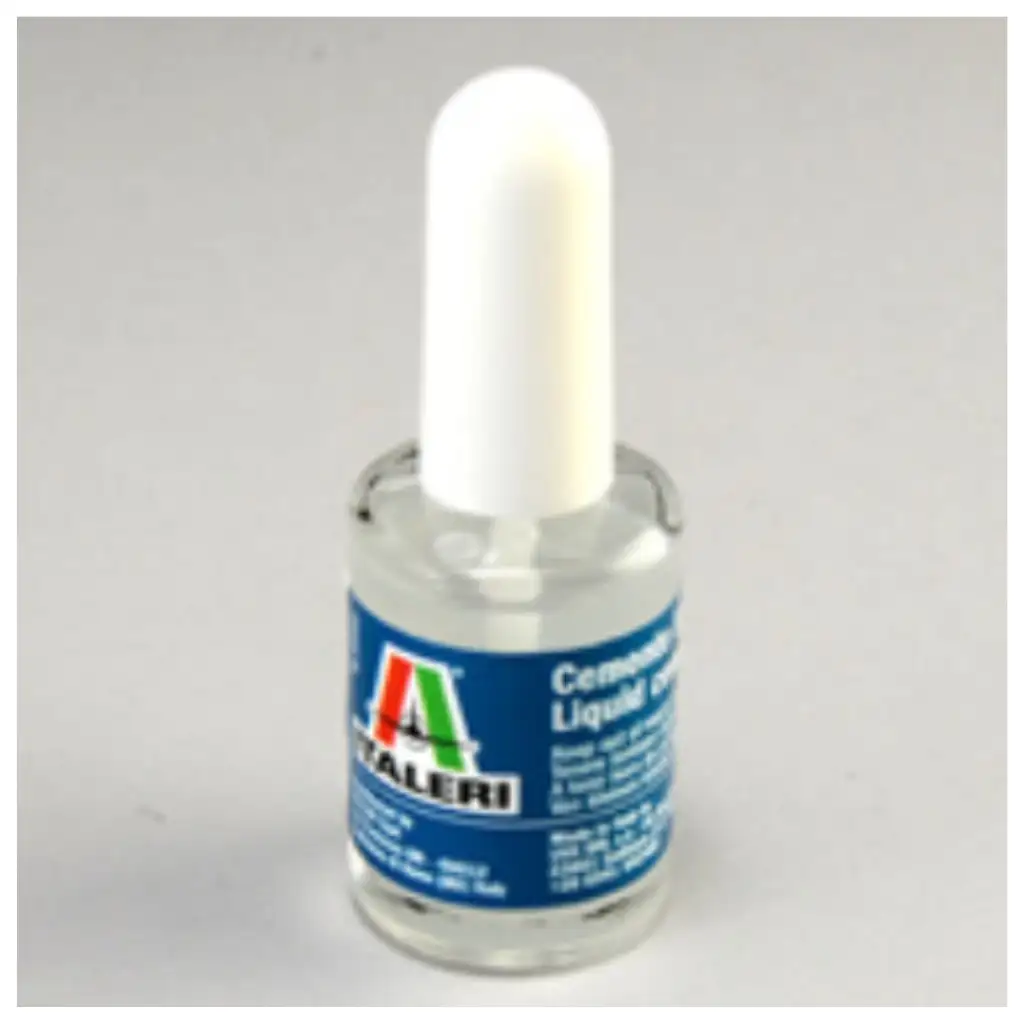 Italeri лепилен модел с четка 15ml - с тънка четка изображение 2