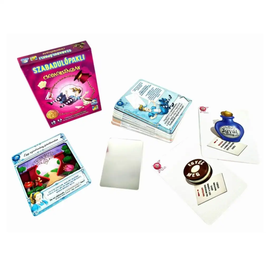 Избягваща колода - В Страната на чудесата настолна игра изображение 2