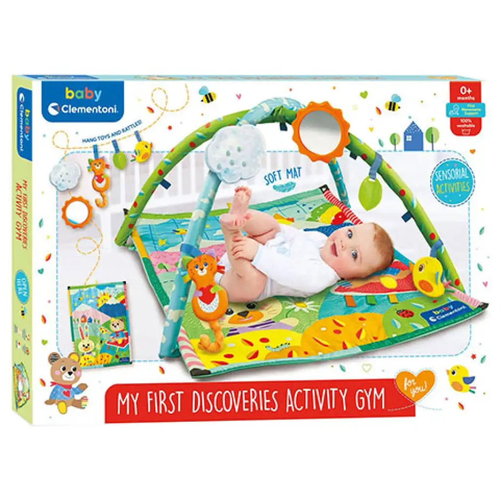 Изследвай! Играчка с животни 61x82см - Clementoni baby изображение 1