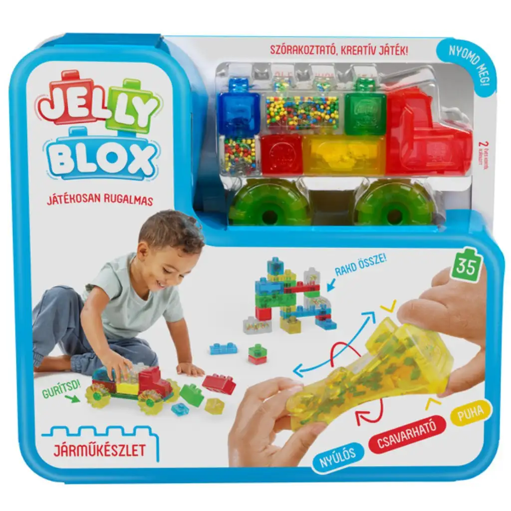 Jelly Blox - Комплект превозни средства изображение 1
