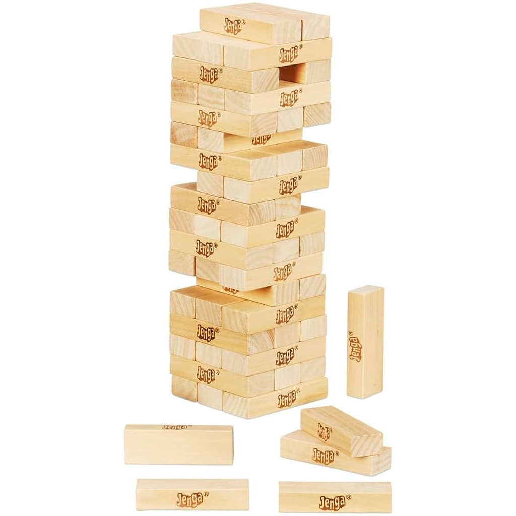 Jenga Classic настолна игра ново издание - Hasbro изображение 2