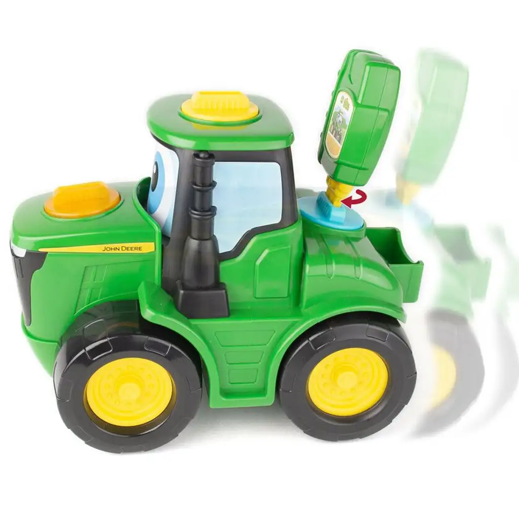 John Deere: Key 'n Go Johnny трактор с ключ за запалване и подвижна функция изображение 3