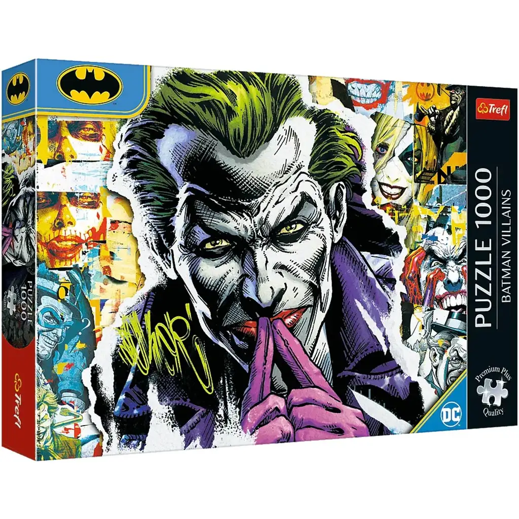 Joker 1000 части премиум плюш пъзел - Trefl изображение 1