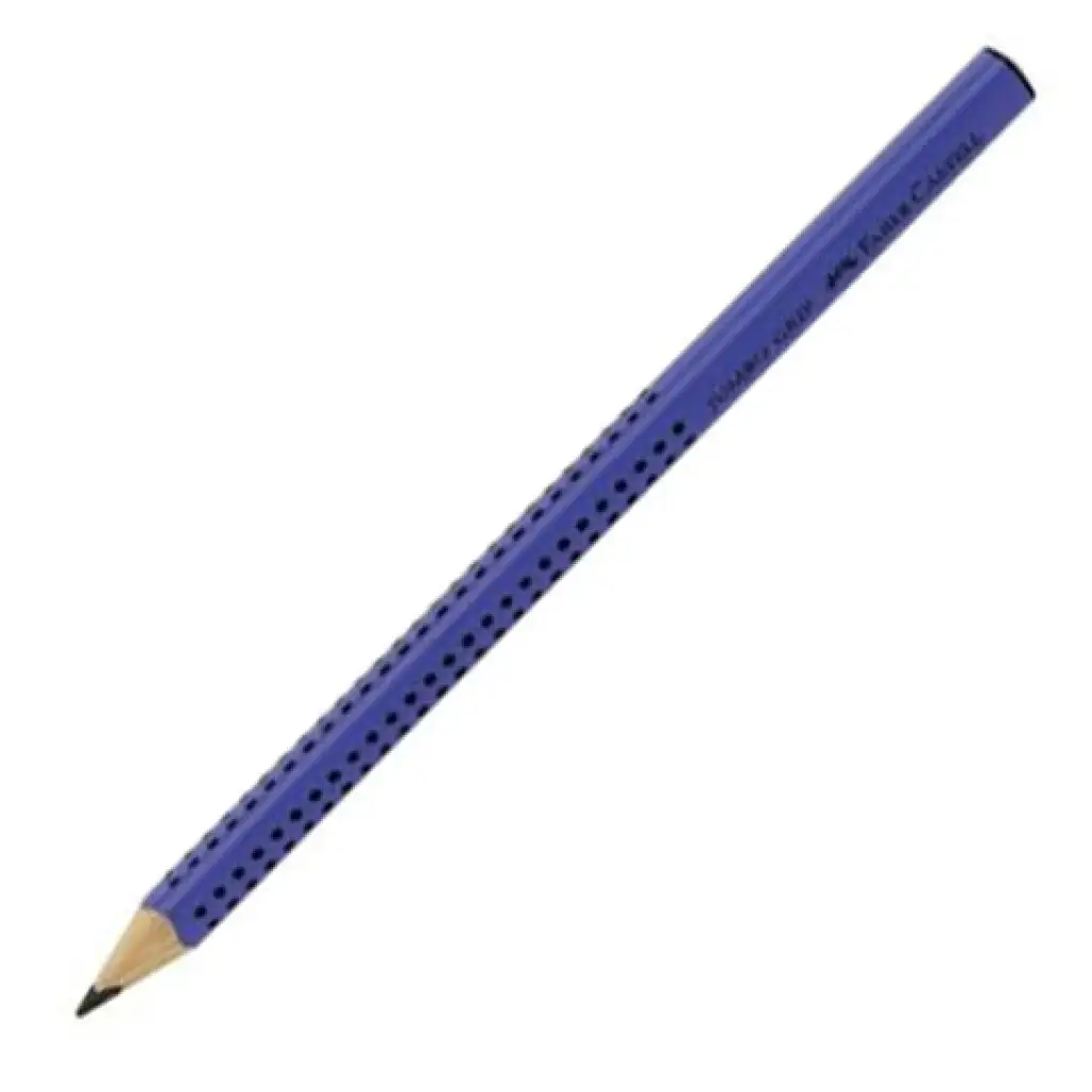 Jumbo Grip графитен молив B син - Faber-Castell изображение 1