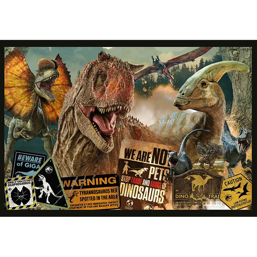 Jurassic World 2x200бр. пъзел - Trefl изображение 2