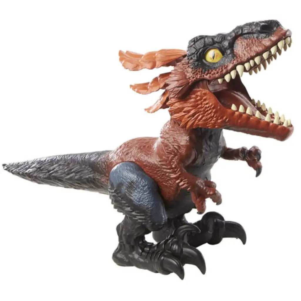 Jurassic World 3: Интерактивна фигура на огнен динозавър - Mattel изображение 2