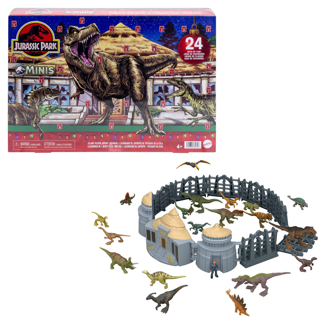 Jurassic World Адвентен Календар - Mattel изображение 1