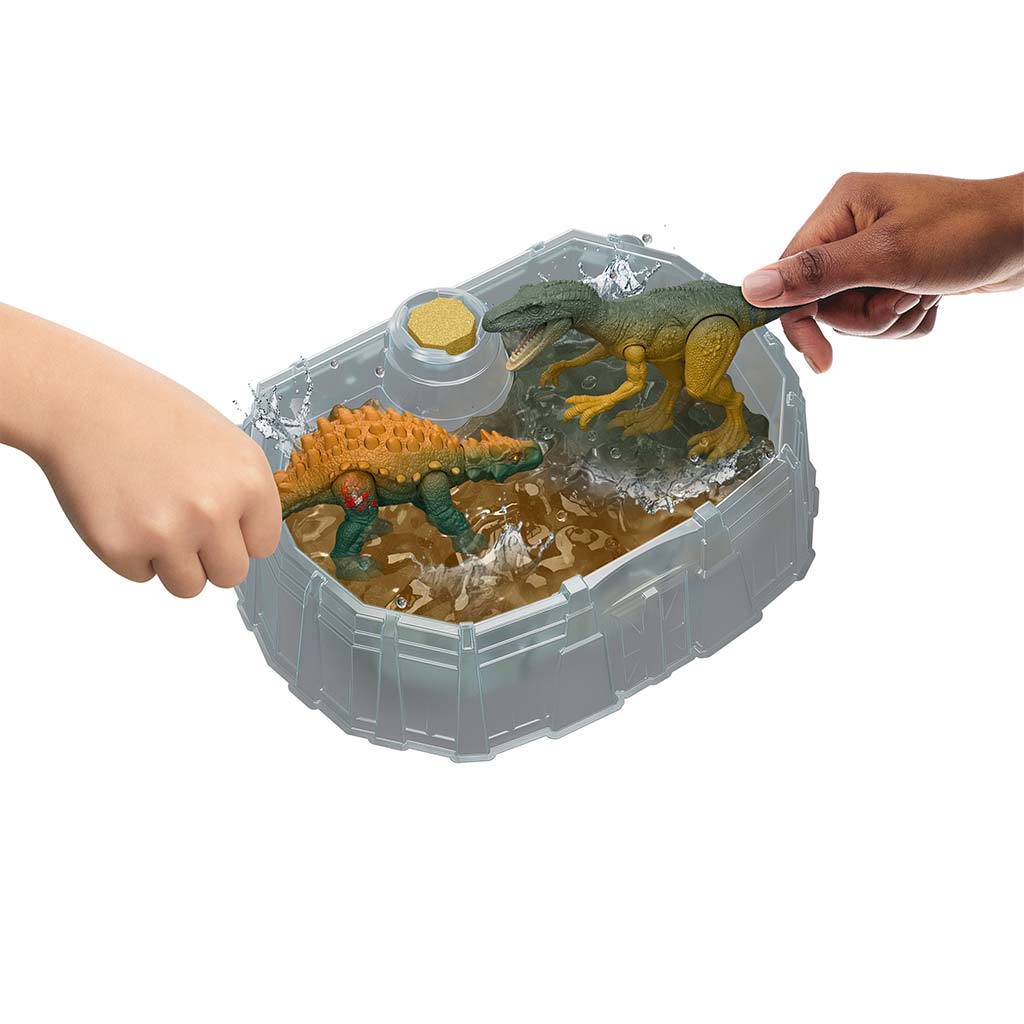 Jurassic World: Dino Reveal Battle Pack комплект с 2 динозавъра - Mattel изображение 2
