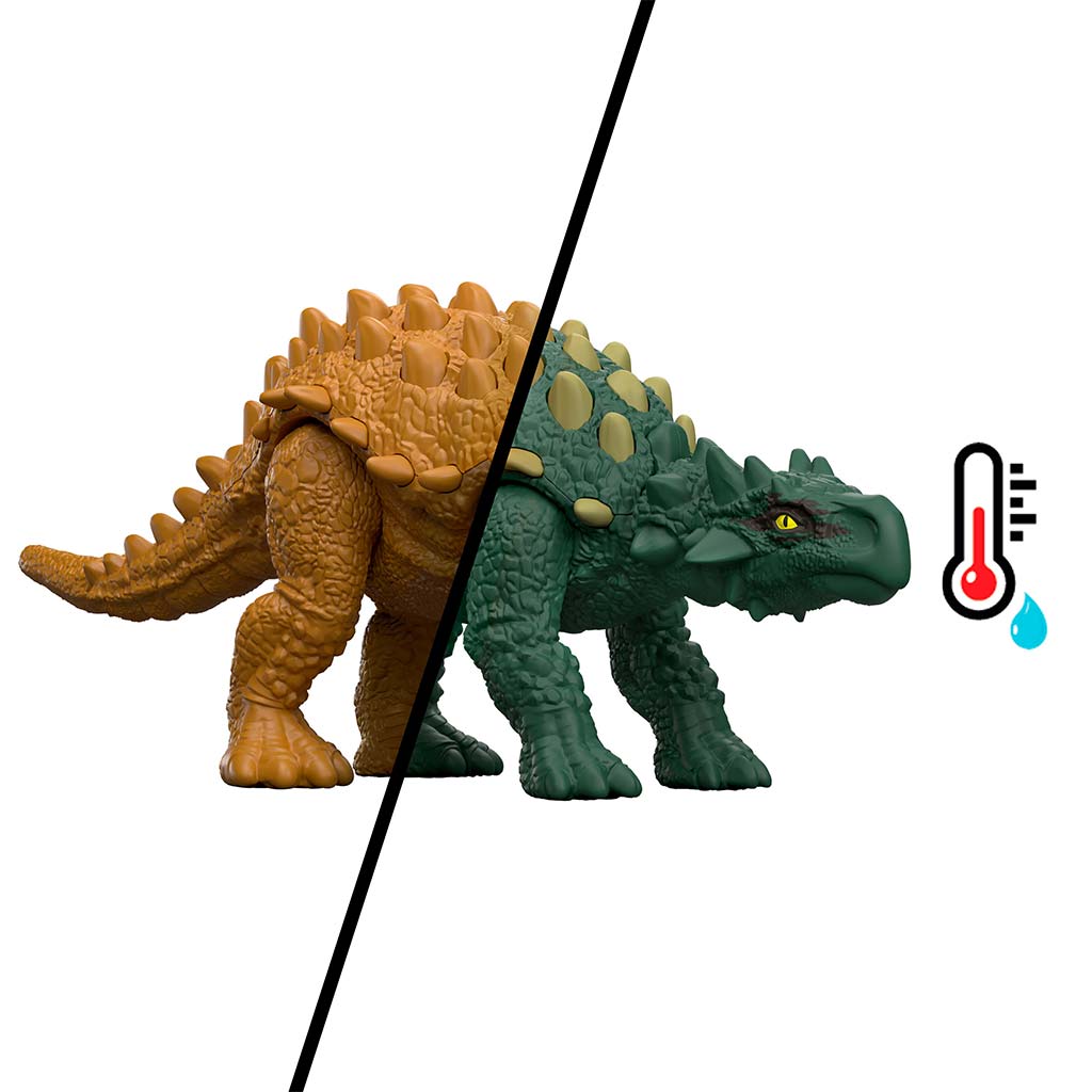 Jurassic World: Dino Reveal Battle Pack комплект с 2 динозавъра - Mattel изображение 3
