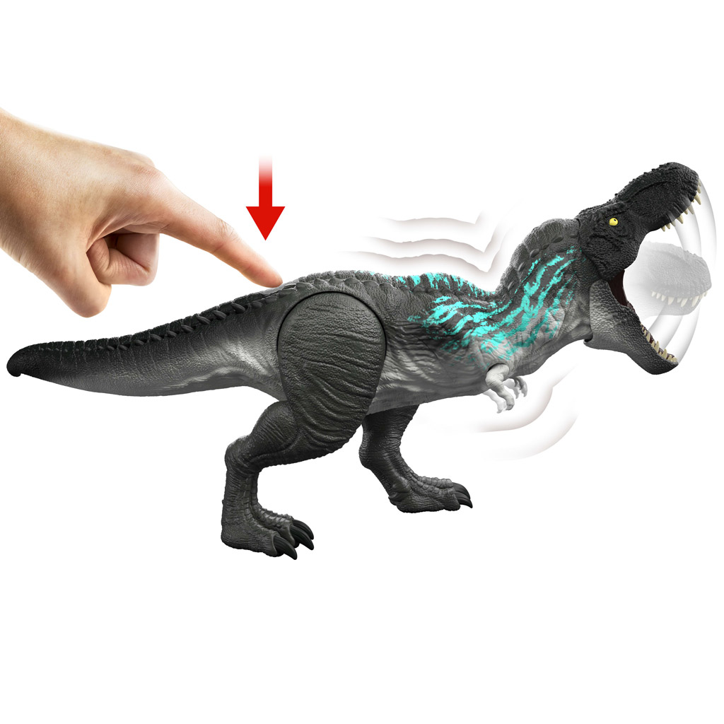 Jurassic World Колосален Атакуващ Т-Рекс - Mattel изображение 4
