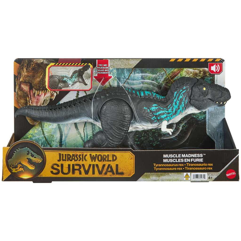 Jurassic World Колосален Атакуващ Т-Рекс - Mattel изображение 1