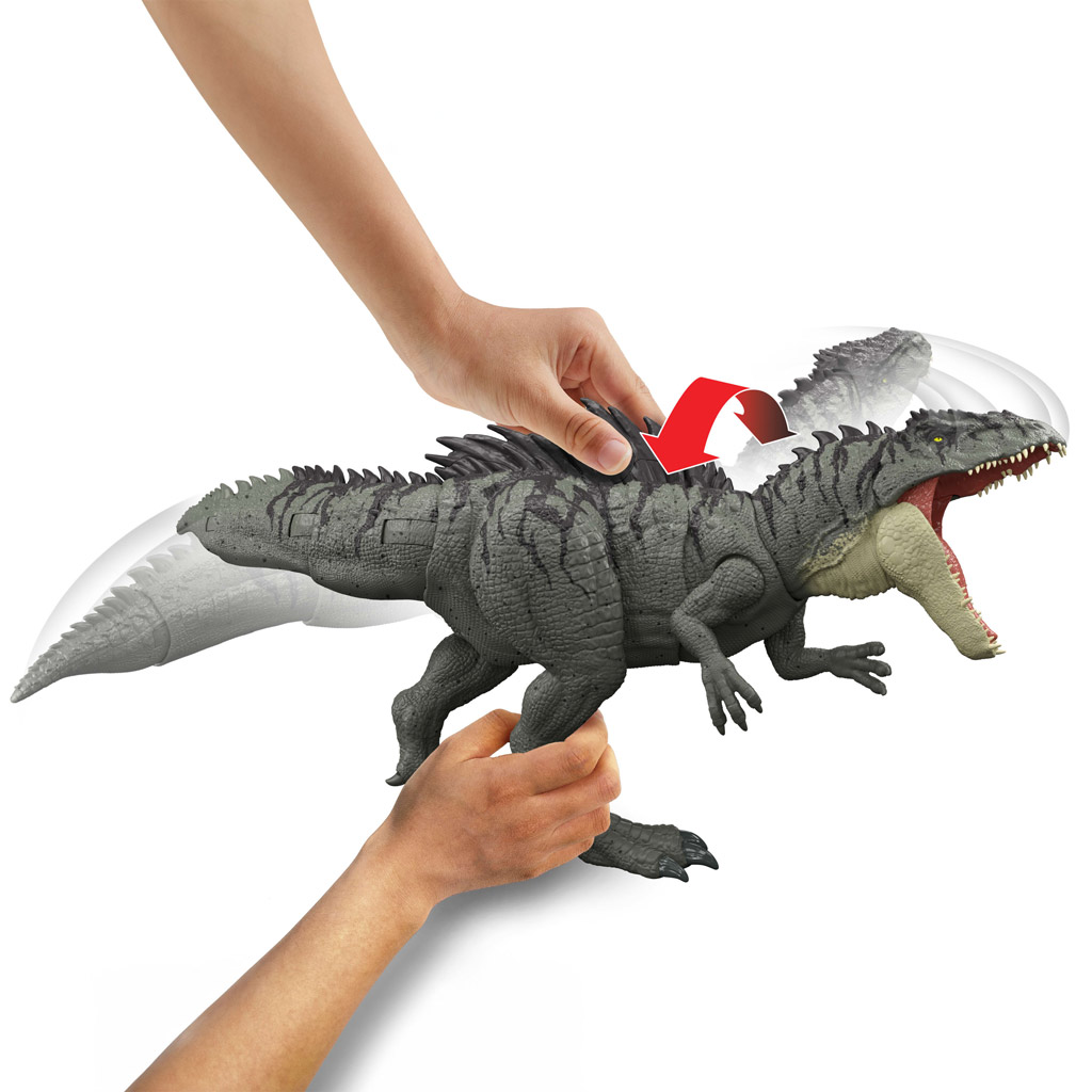 Jurassic World Колосален Нападател Гигантозавър - Mattel изображение 4