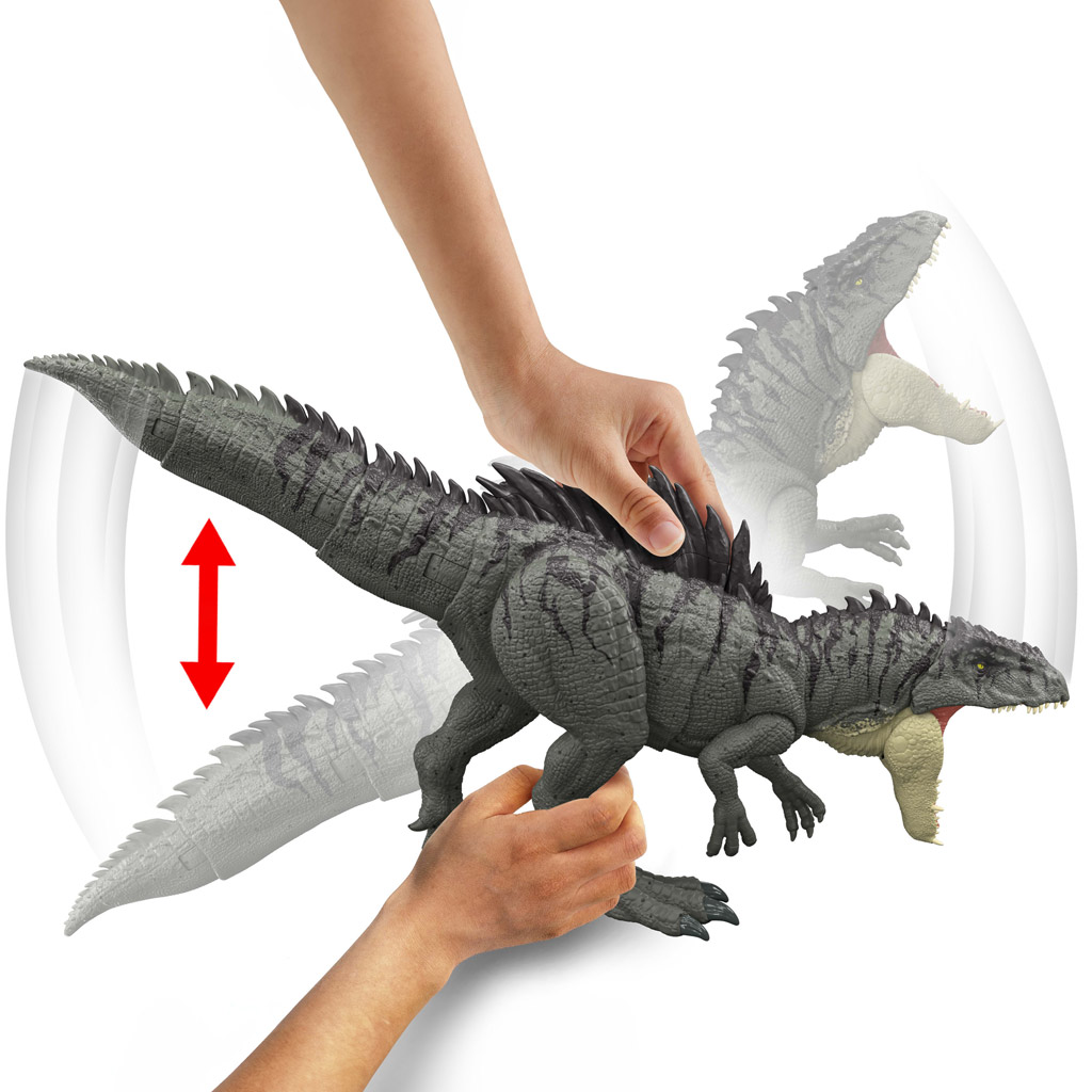 Jurassic World Колосален Нападател Гигантозавър - Mattel изображение 5
