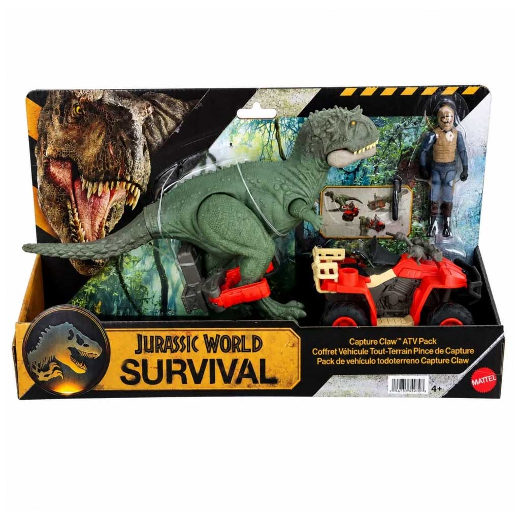 Jurassic World: Комплект за улавяне на динозаври Quad - Mattel изображение 1