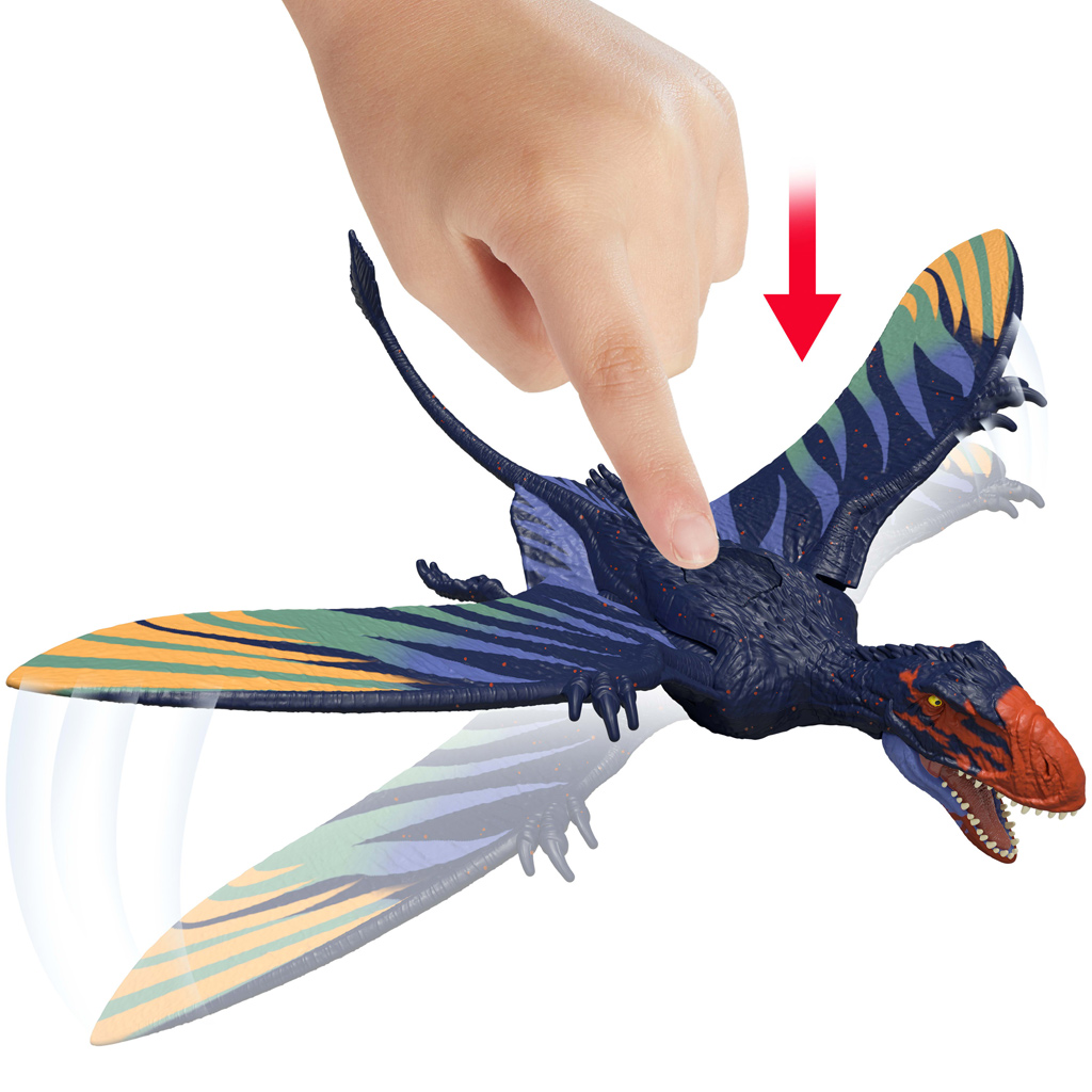 Jurassic World: Нападателен динозавър Dimorphodon - Mattel изображение 3