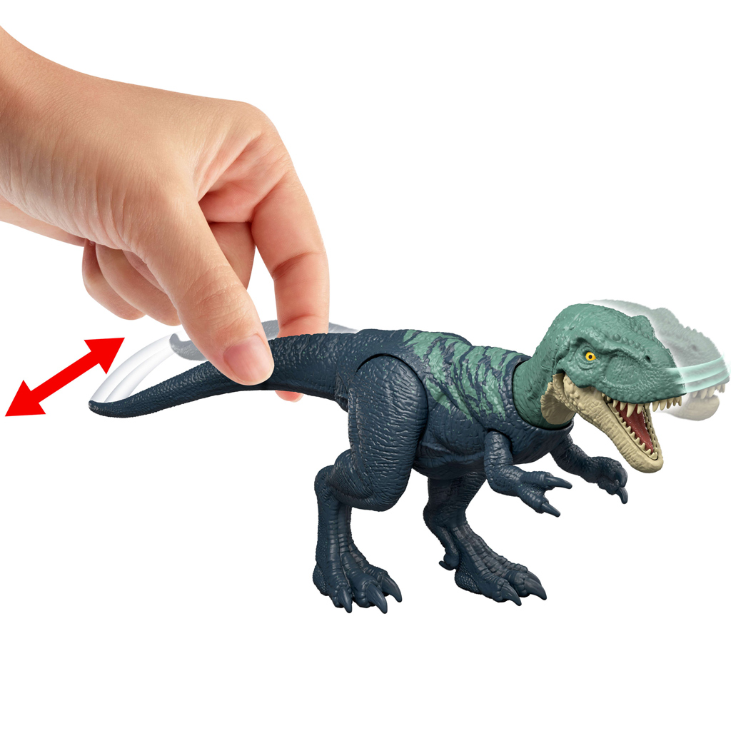 Jurassic World: Нападателен динозавър Нанотираниус - Mattel изображение 3