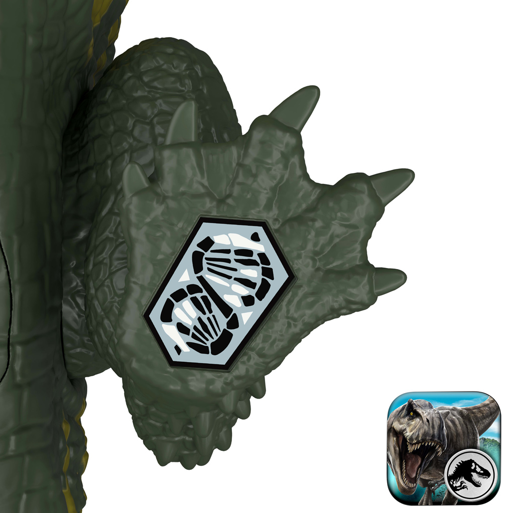 Jurassic World: Stomatosuchus атакуващ динозавър със звук и светлина – Mattel изображение 4