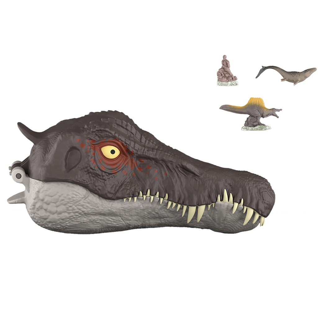 Jurassic World: Възраждане Micro Adventures Spinosaurus мини игрови комплект - Mattel изображение 2