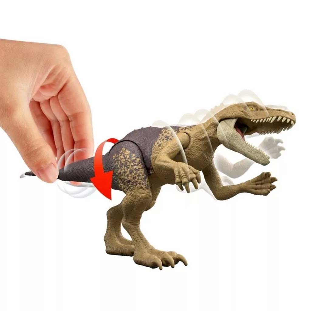 Jurassic World: Възраждане Strike Attack Herrerasaurus атакуващ динозавър фигура - Mattel изображение 3