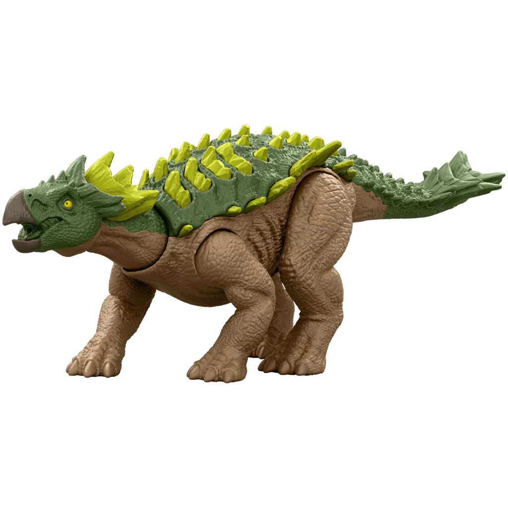 Jurassic World: Възраждане Strike Attack Yuxisaurus атакуваща динозавър фигура - Mattel изображение 2