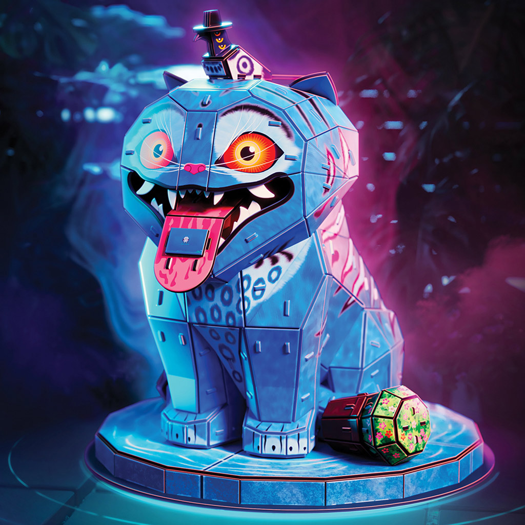 K-Pop Demon Hunters – Derpy тигър и Sussie птица 4D пъзел - Spin Master изображение 5
