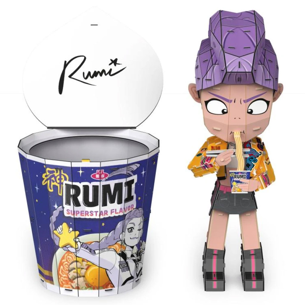 K-Pop Demon Hunters – Rumi раменна чаша 4D пъзел - Spin Master изображение 3