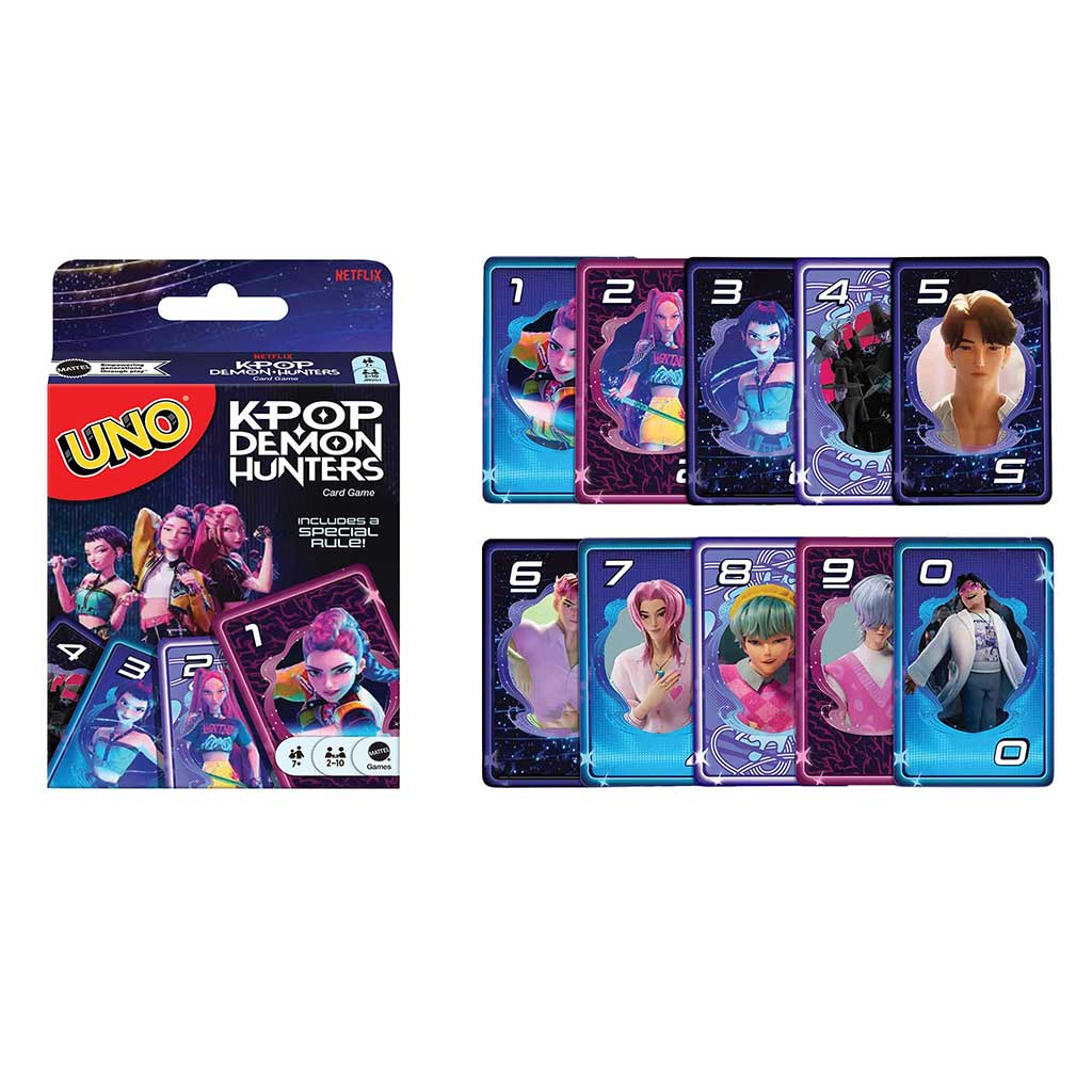 K-POP Демоноловаци UNO настолна игра - Mattel изображение 2