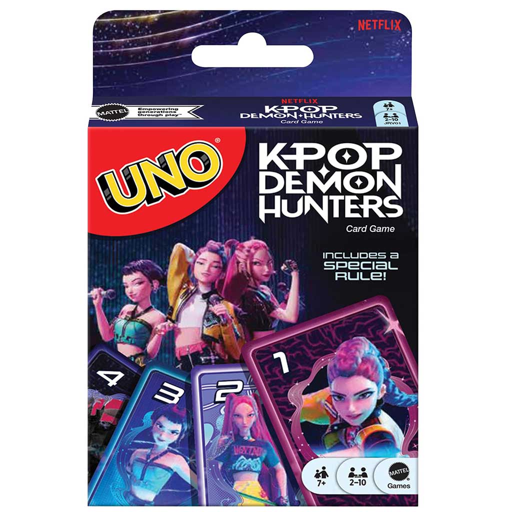 K-POP Демоноловаци UNO настолна игра - Mattel изображение 1