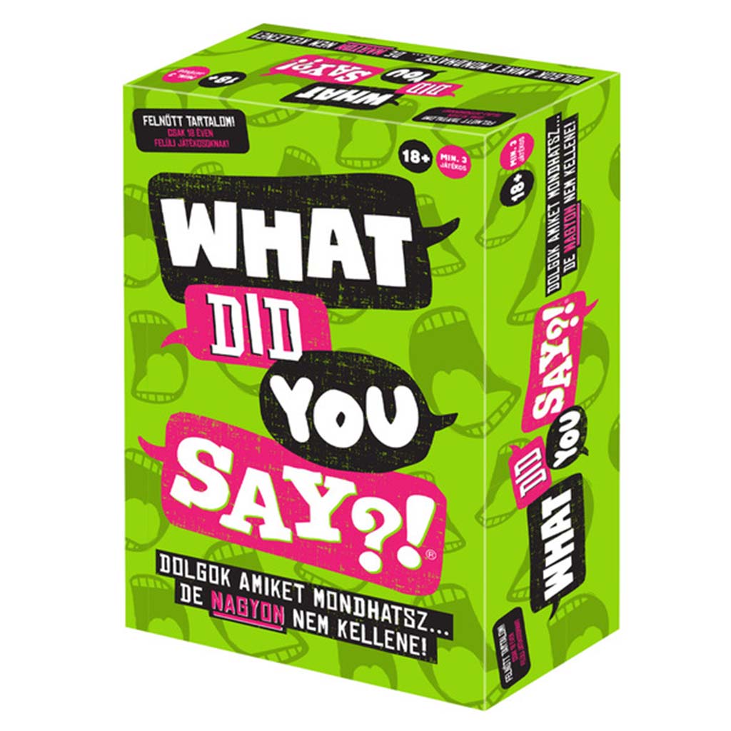 Какво каза? възрастна настолна игра изображение 1