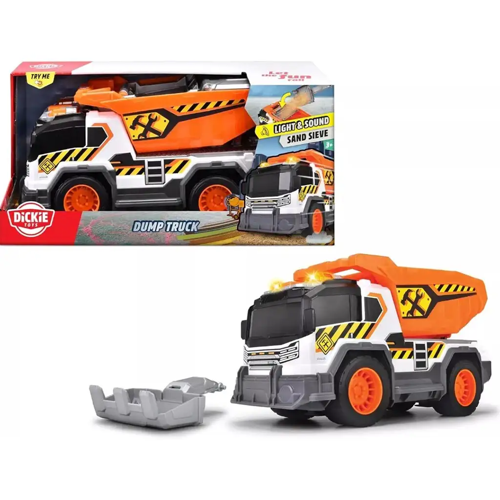 Камион с светлина и звук 30 см - Dickie Toys изображение 1