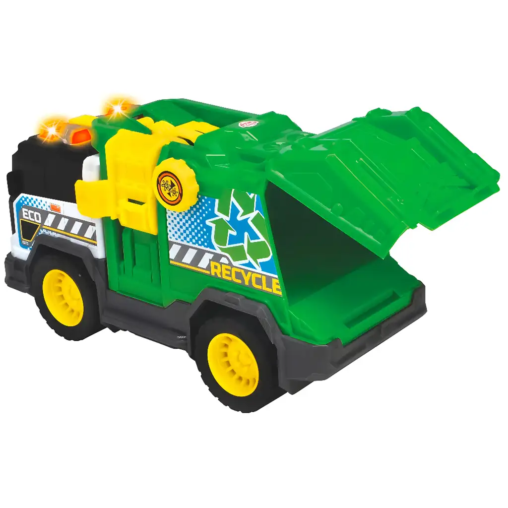 Камион за смет с ефекти на светлина и звук 30см - Dickie Toys изображение 3