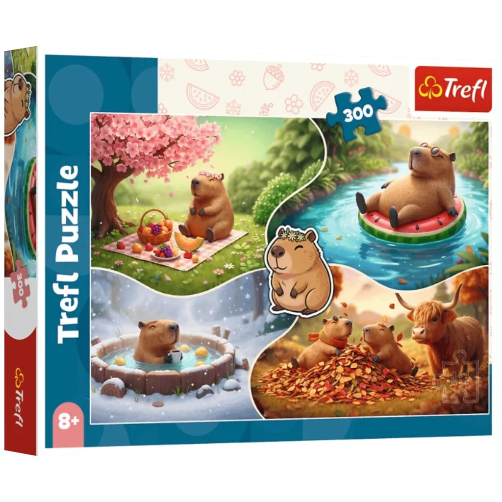Капибари 4 сезона 300 части пъзел – Trefl изображение 1