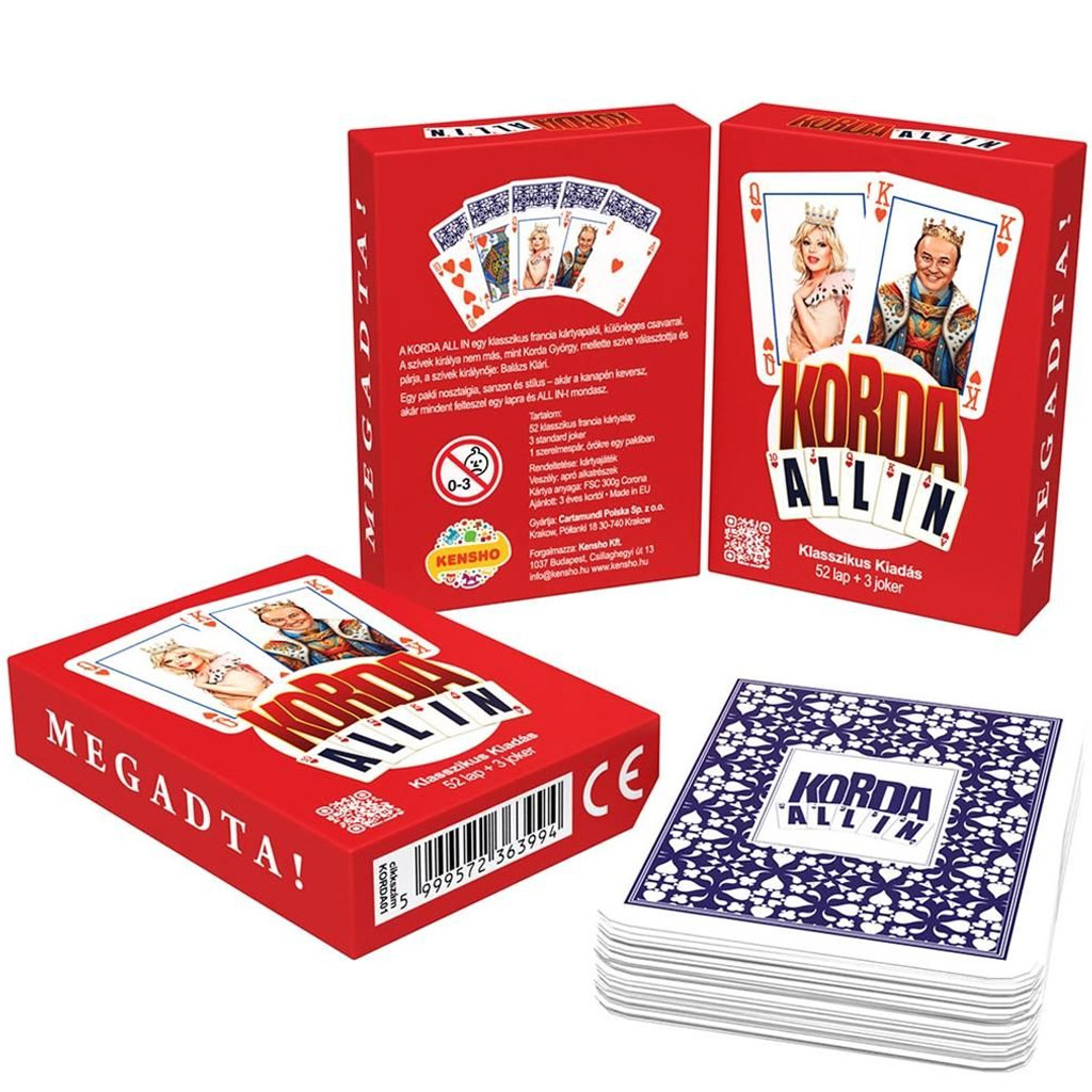 Карда All-in Класически френски тесте карти (52 карти + 3 Джокер) изображение 5