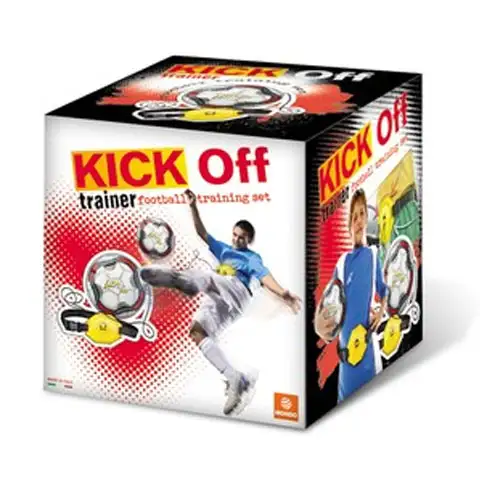 Kick Off - Горен подсилен гумен футболен топка 23см изображение 3